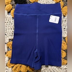 FP Movement by Free People Royal Blue Bike Shorts